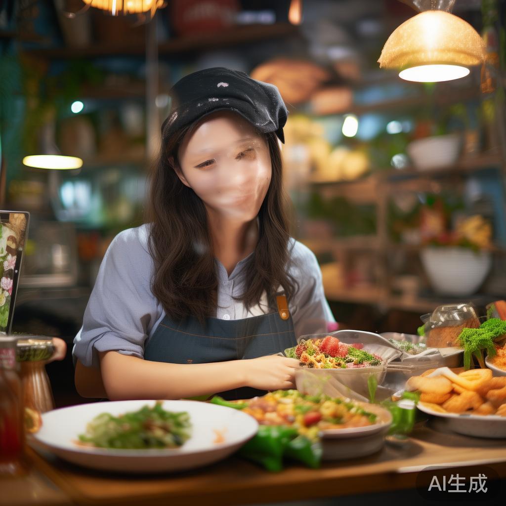 “舌尖上的美食家”是一位抖音美