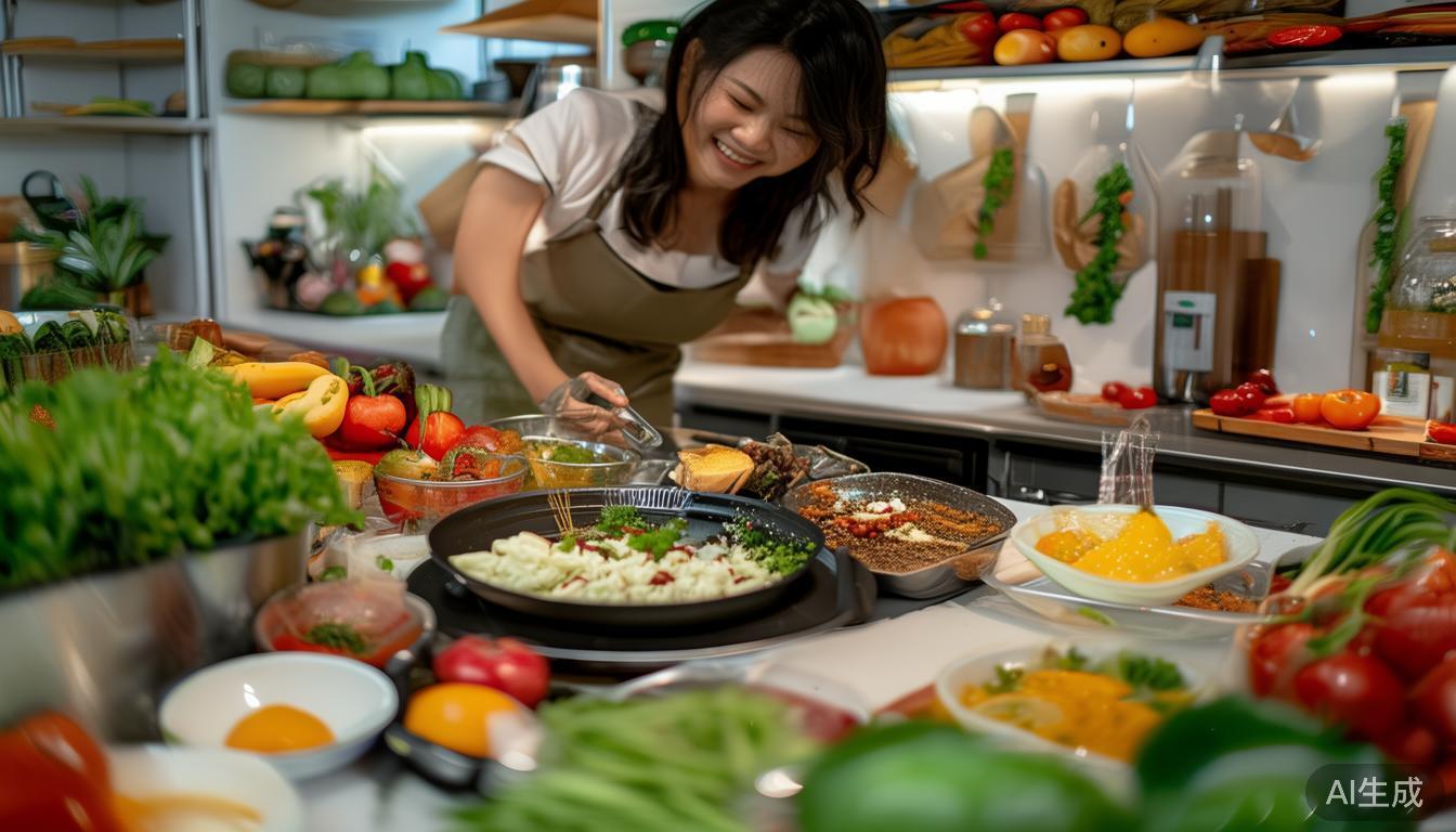 小李是一位美食博主，她在快手平