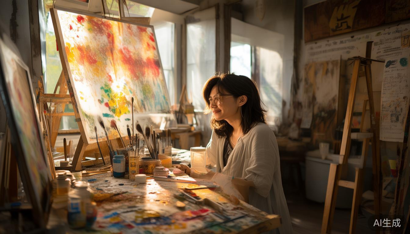 记得有一次，我给一个喜欢直播绘