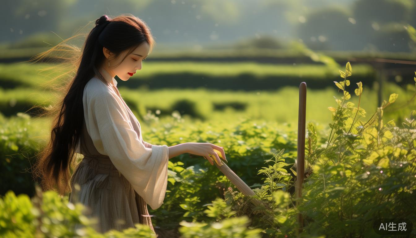 抖音博主“李子柒”凭借其独特的