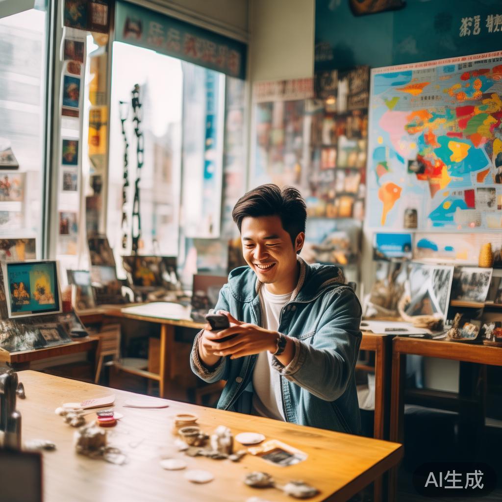 “小杨哥”热爱旅行，他曾在多个