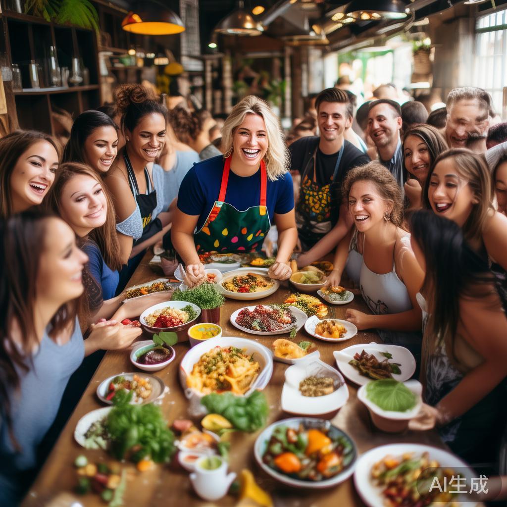 案例分析：某美食博主定期举办美
