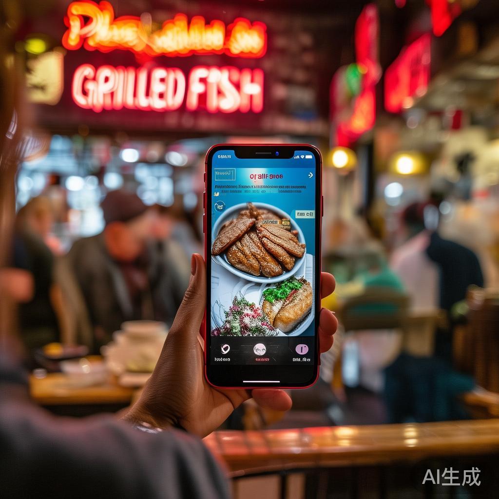 这让我想起去年在一家网红餐厅的