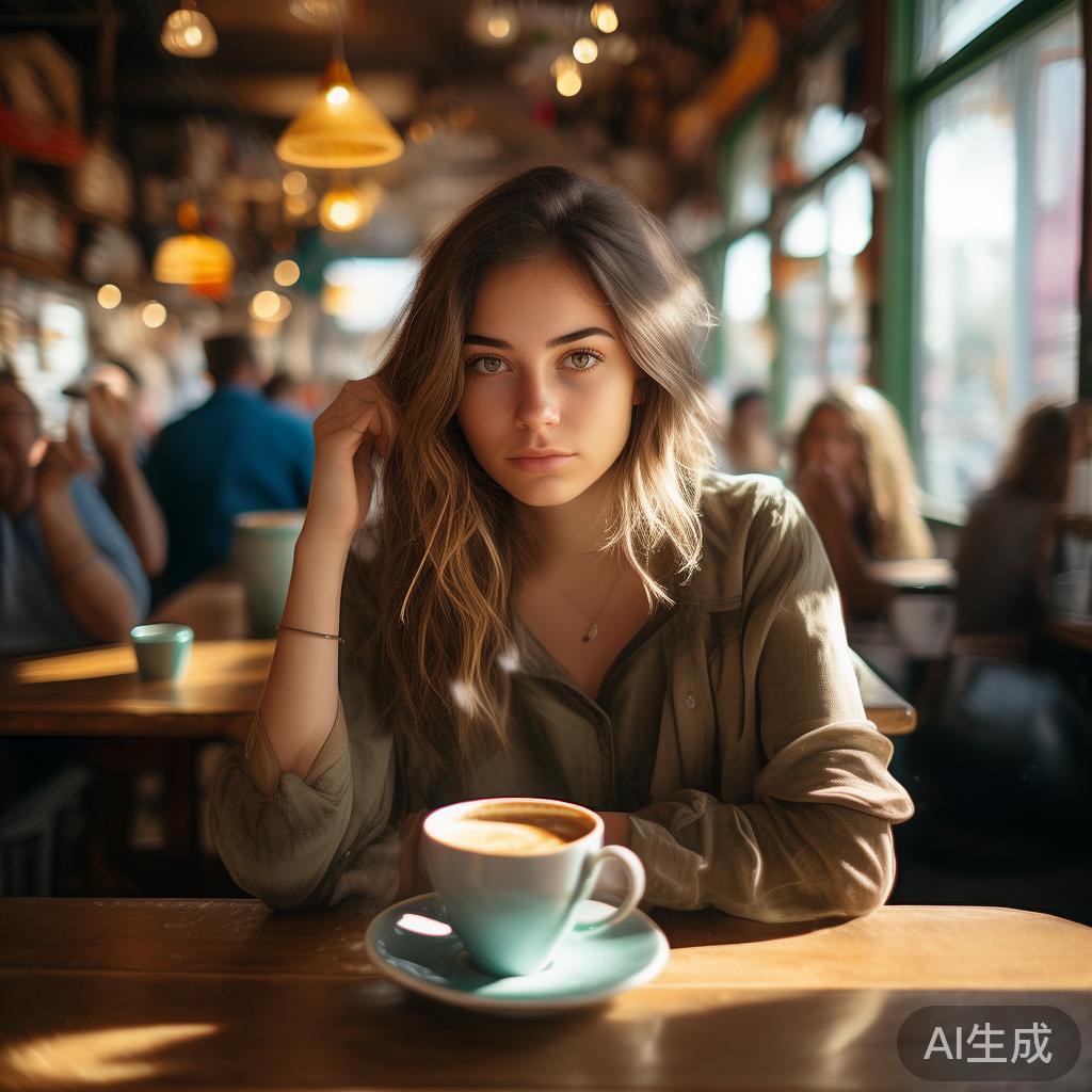 就像那位在咖啡馆里的女孩所说：