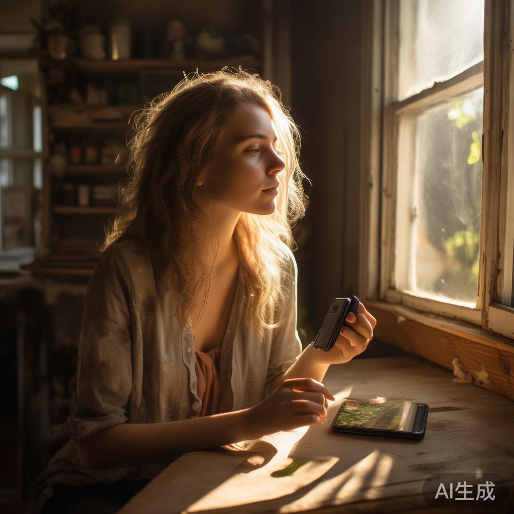 这让我想起了一个故事。有一个女